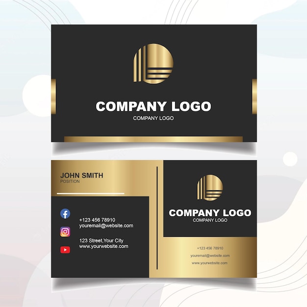 Premium Modern Business Card Design