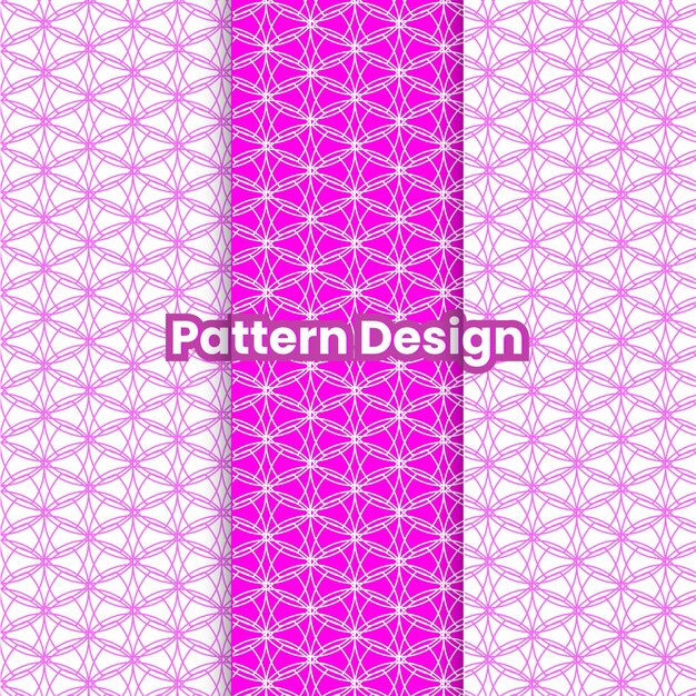 Premium patroon ontwerpsjabloon