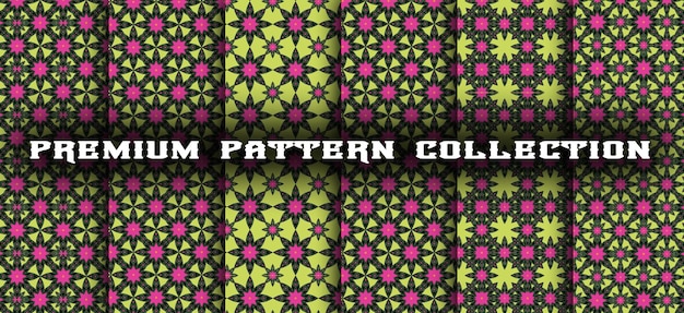 Premium pattern set for beautiful backgrounds