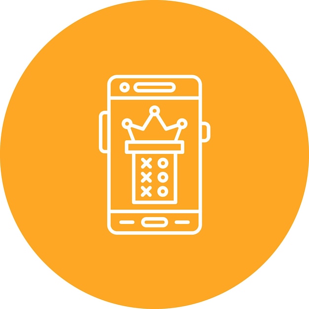 Векторное изображение значка премиум-плана может быть использовано для разработки мобильных приложений