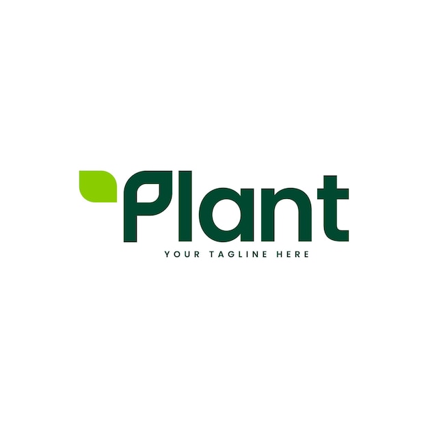 Premium Plant word mark logo