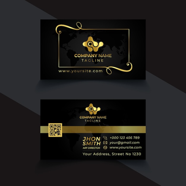 Premium quality business card design