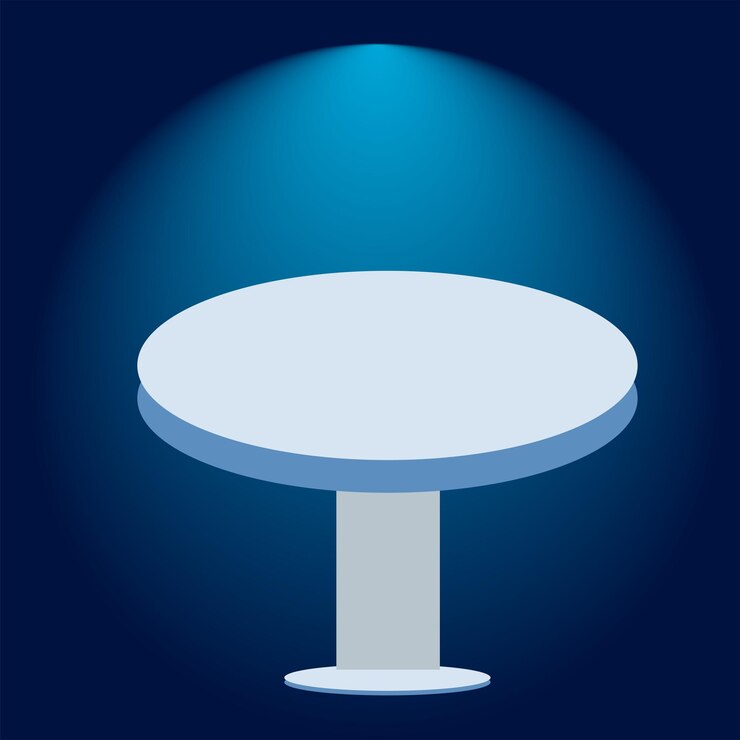 Vector premium quality deep blue product display product presentation modern stand product display