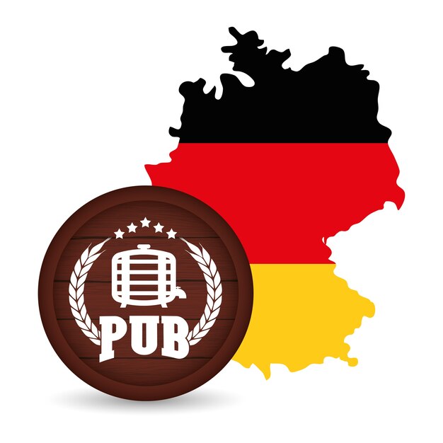 Высококачественное немецкое пиво