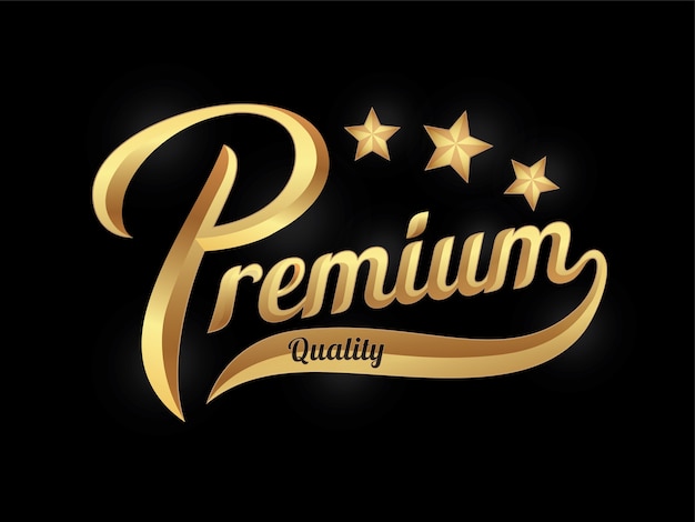 Premium quality lettering banner. 