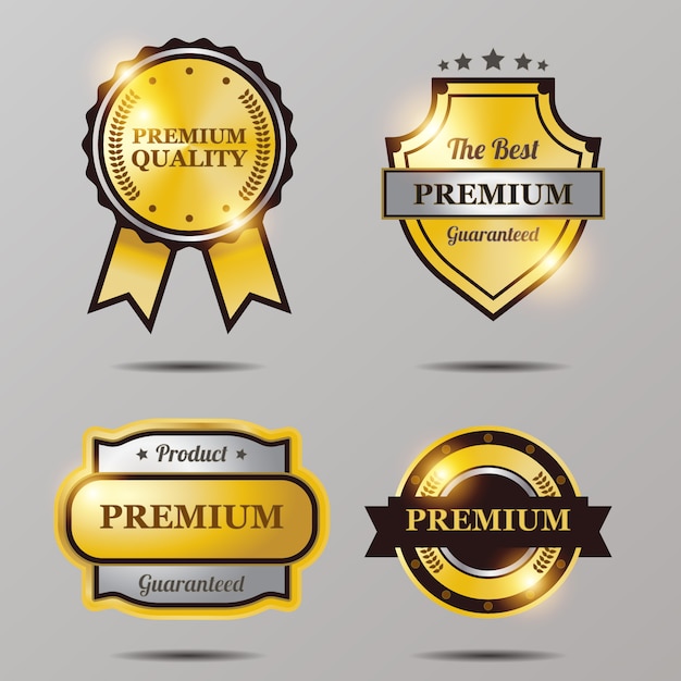 Vector premium quality logo collection