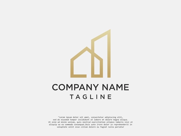 premium real estate logo