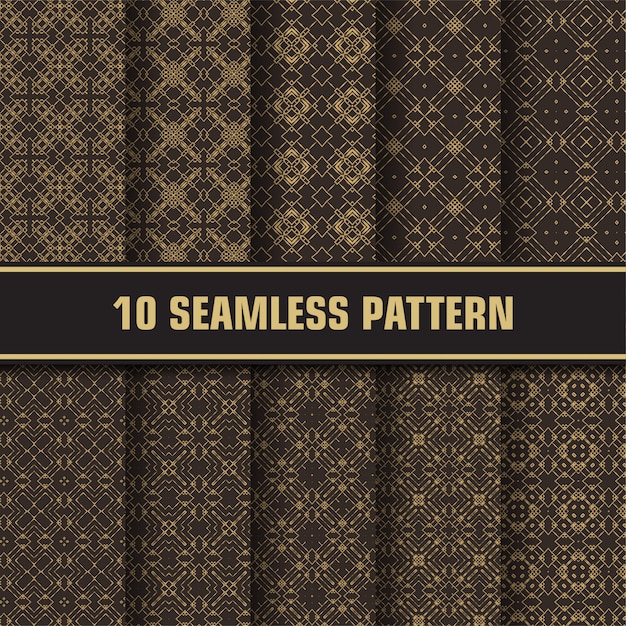 Premium seamless pattern set