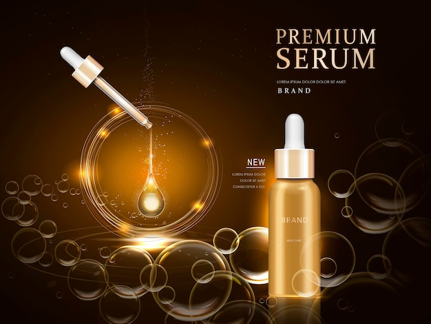 Premium serum container