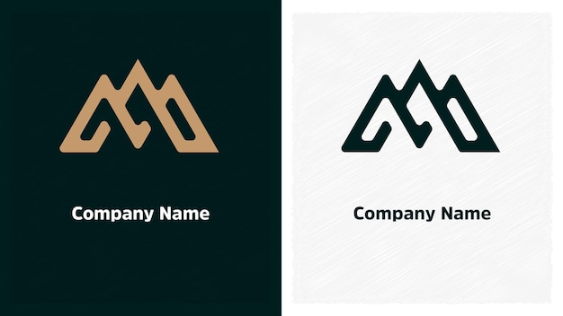 Premium triangular logo