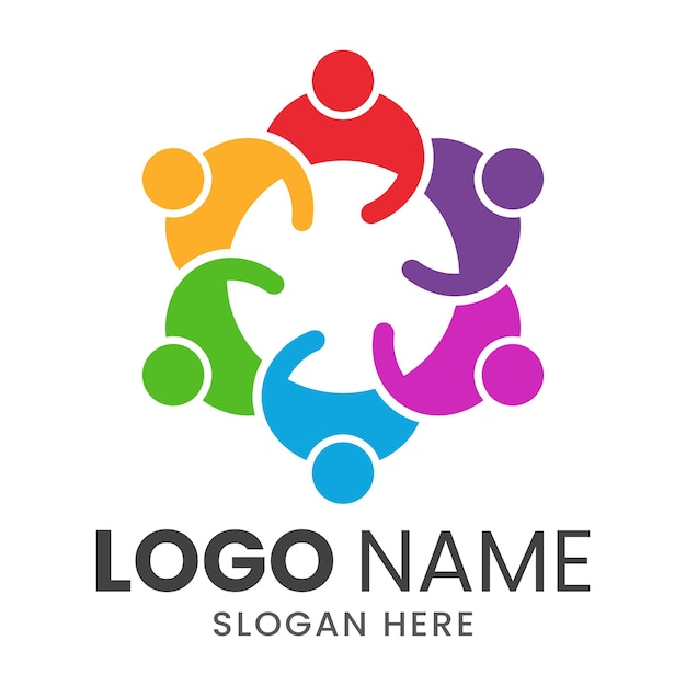 Premium Vector Community logo