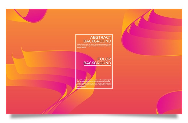 Premium Vector Gradient Abstract Background Template