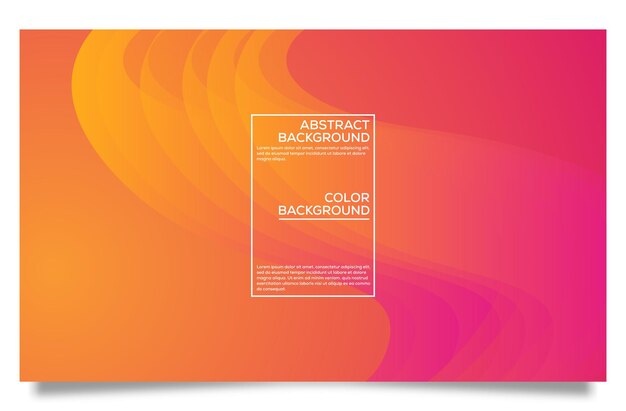 Premium Vector Gradient Abstract Background Template