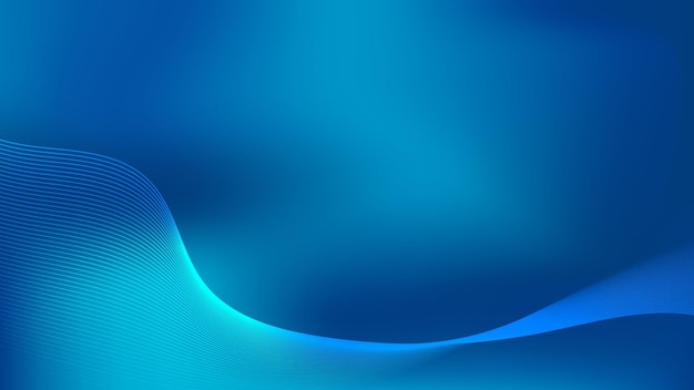 Premium Vector Gradient Abstract Blue Background