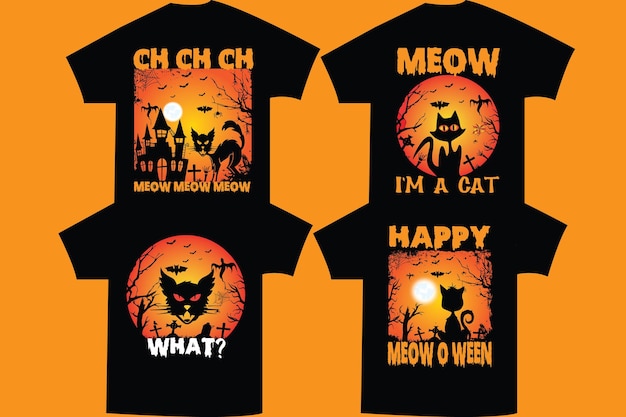 Premium Vector  Halloween t shirt design