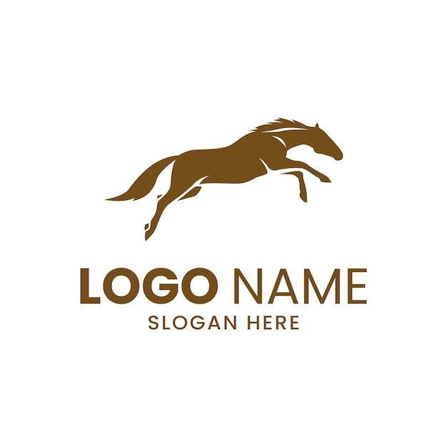 Premium vector horse logo design