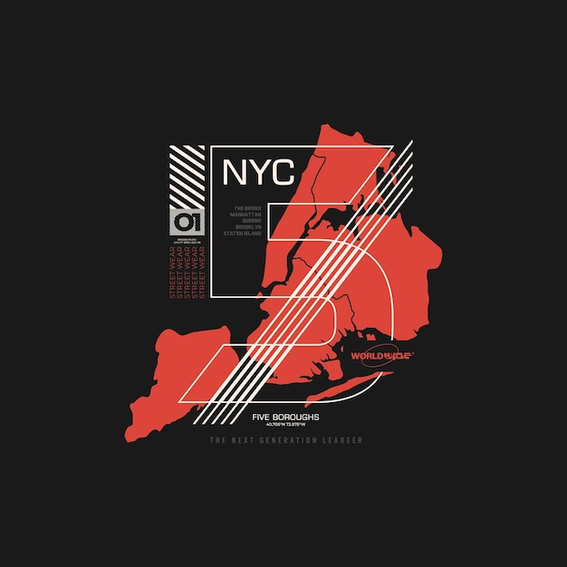 premium vector new york t shirt design