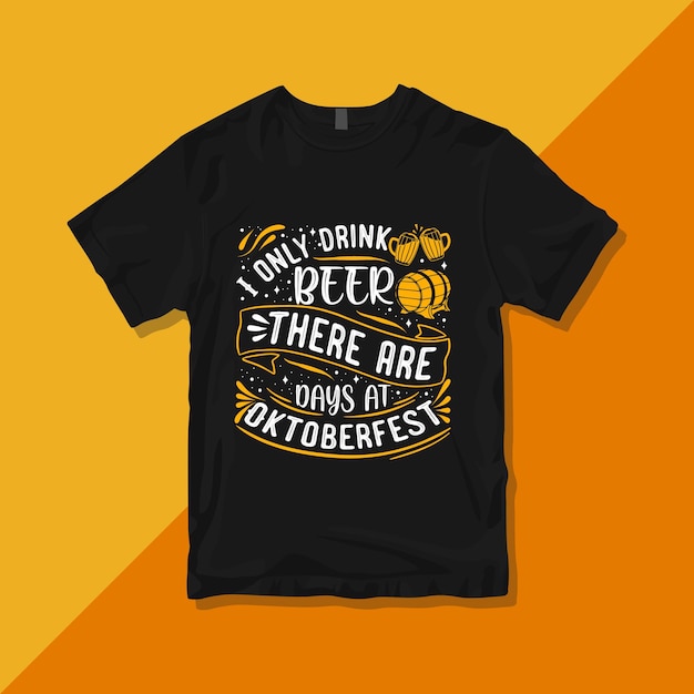 Premium vector, Oktoberfest t-shirt design