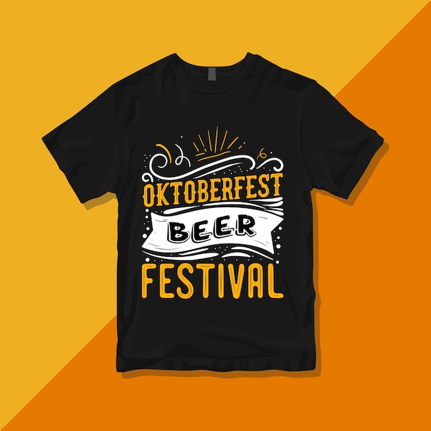 Premium vector, Oktoberfest t-shirt design