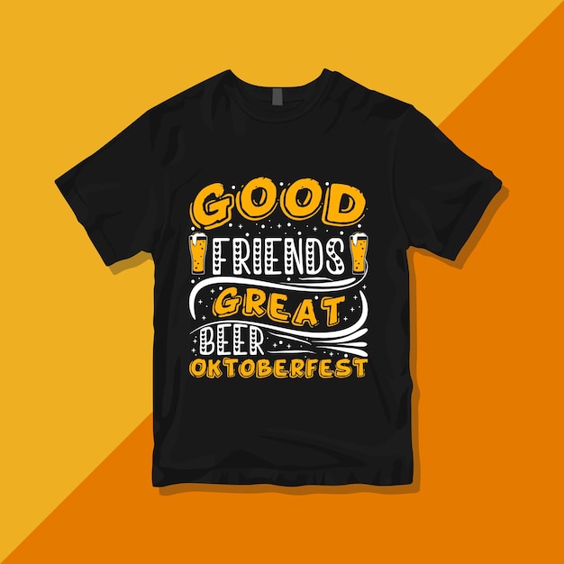 Premium vector, oktoberfest t-shirt design