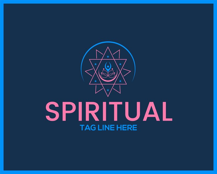 Premium Vector spiritual logo design file