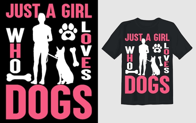 Vector premium vector tshirt design for dog cat lover peoples