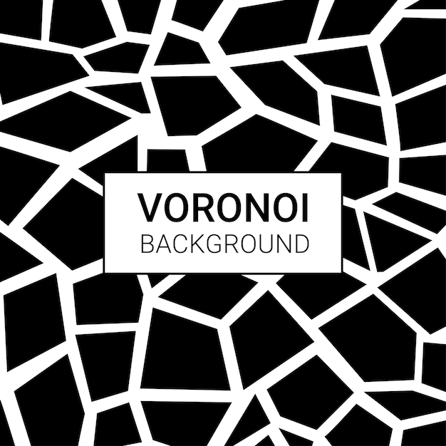 Premium Vector Voronoi Texture Pattern Colorful Background