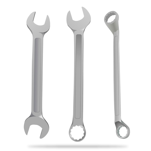 Vector premium vektor illustration wrench tools