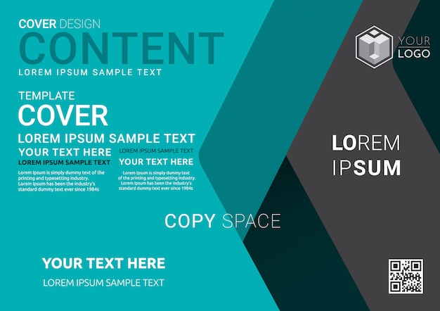 Vector presentatie lay-out