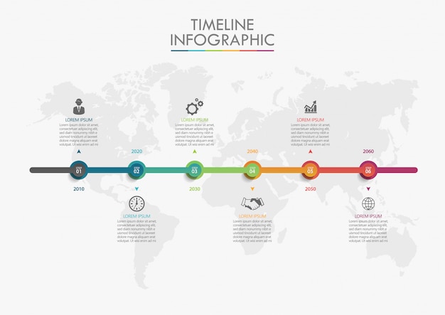 Presentatie zakelijke infographic sjabloon