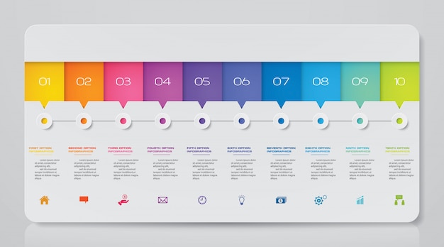 Presentatiegrafiek infographic