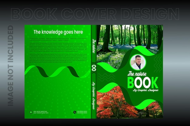 Vector presentation book cover templates in a4