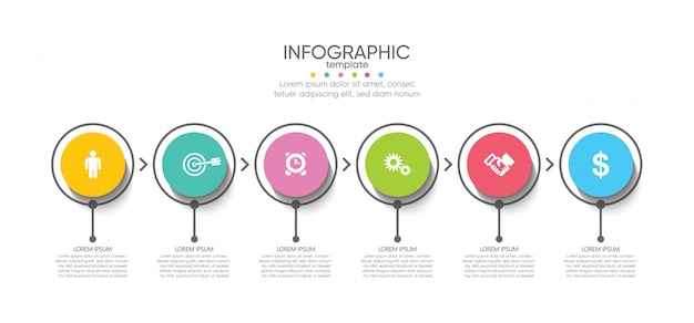 프레젠테이션 비즈니스 Infographic 템플릿