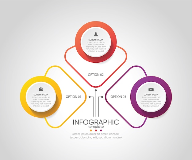 프레젠테이션 비즈니스 infographic 템플릿