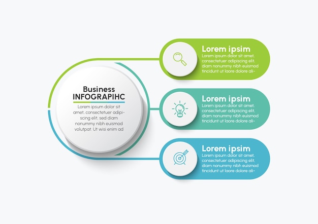 Presentation business infographic template