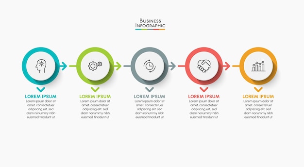 presentation business infographic template
