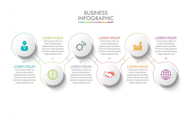 Presentation business infographic template