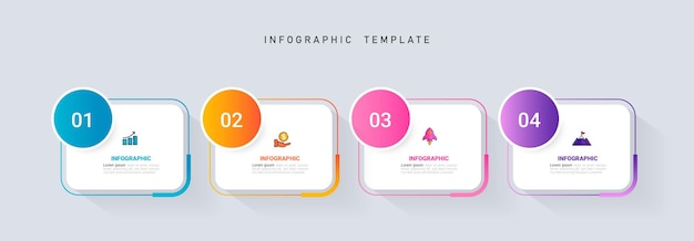 Presentation business infographic template