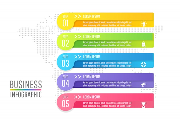 Presentation business infographic 