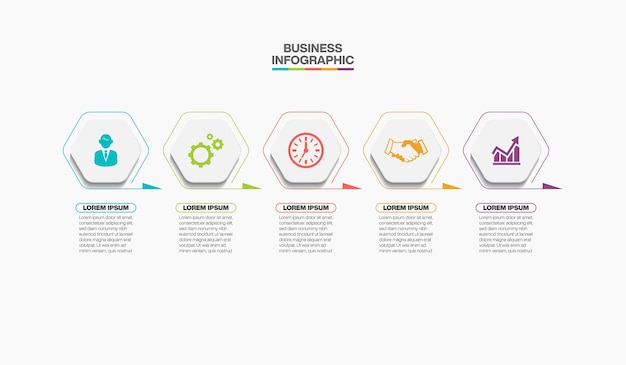 Presentation business infographic