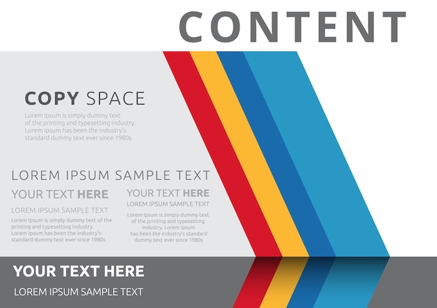 Presentation layout Template design.