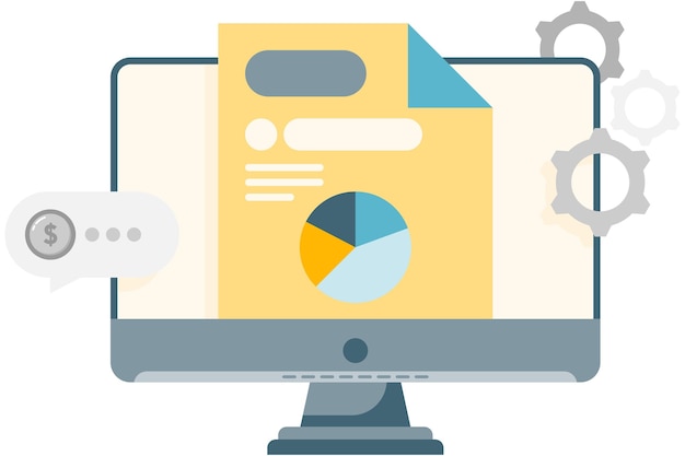 presentation using a pie chart