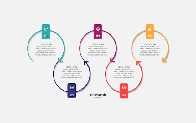 프레젠테이션 시각화 비즈니스 infographic 템플릿 디자인