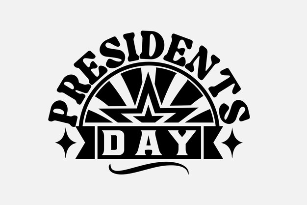 president dag SVG-ontwerp