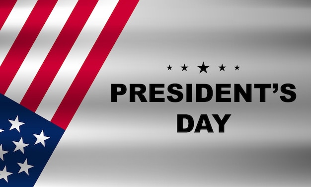 President's Day Background Design Banner Poster Greeting Card Vector Illustration