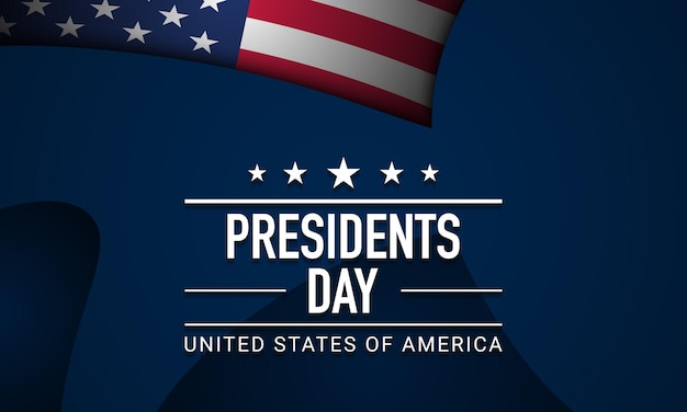 Presidents Day Background Design