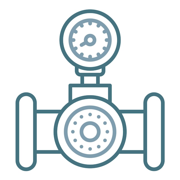 Pressure Checking Flat Illustration