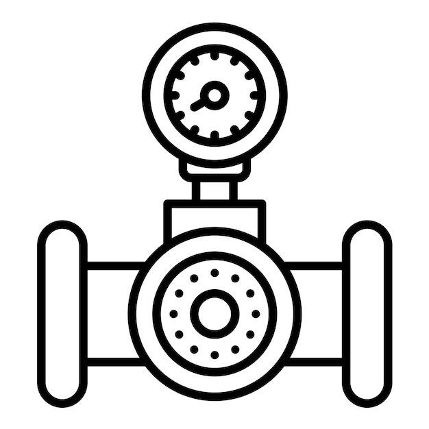 圧力チェックラインの図