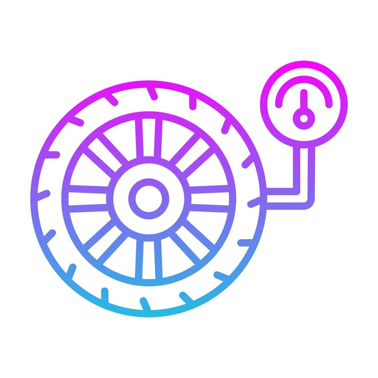 Vector pressure icon
