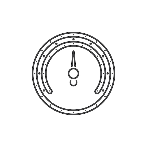 Vector pressure indicator icon vector